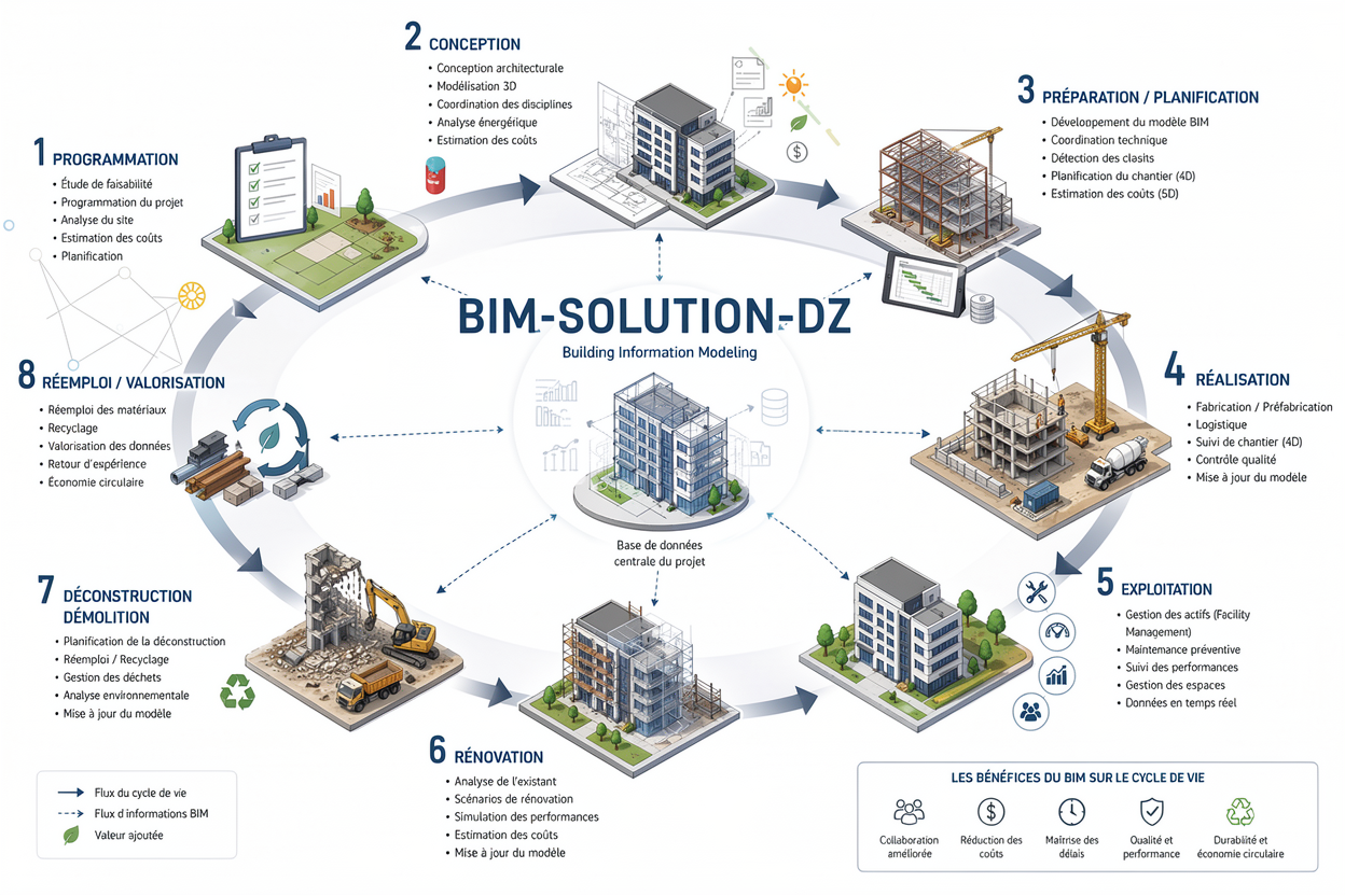 Cycle de vie BIM